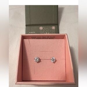 Elegant Silver Stud Earrings